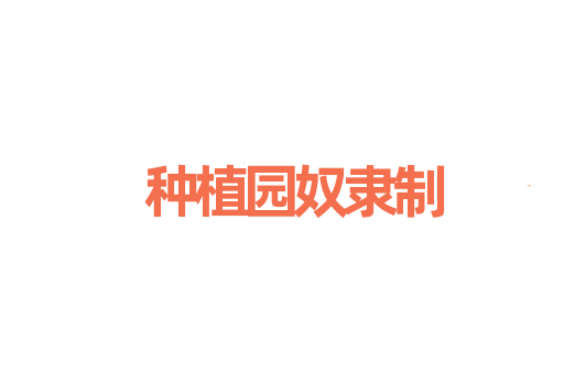 种植园奴隶制